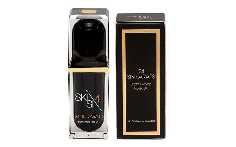 24 SIN CARATS BRIGHT FIRMING FACE OIL