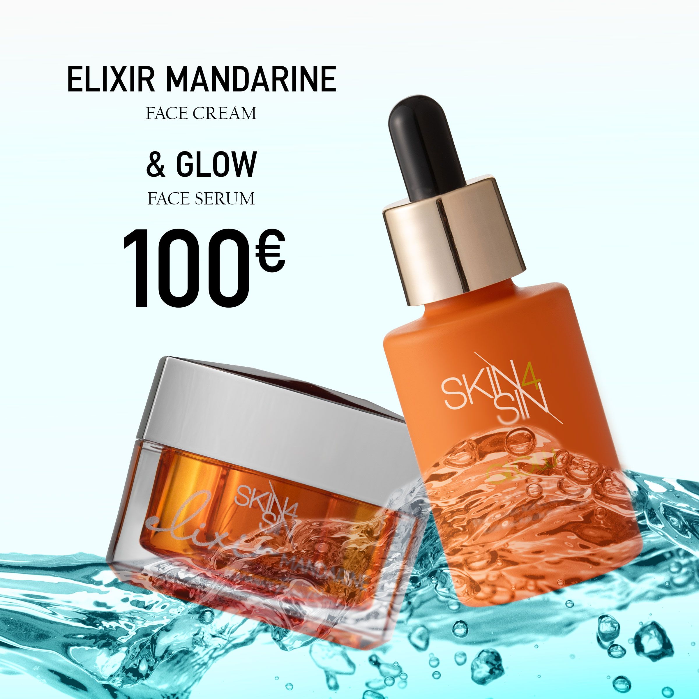 Mandarine Elixir Face Cream + Glow Serum