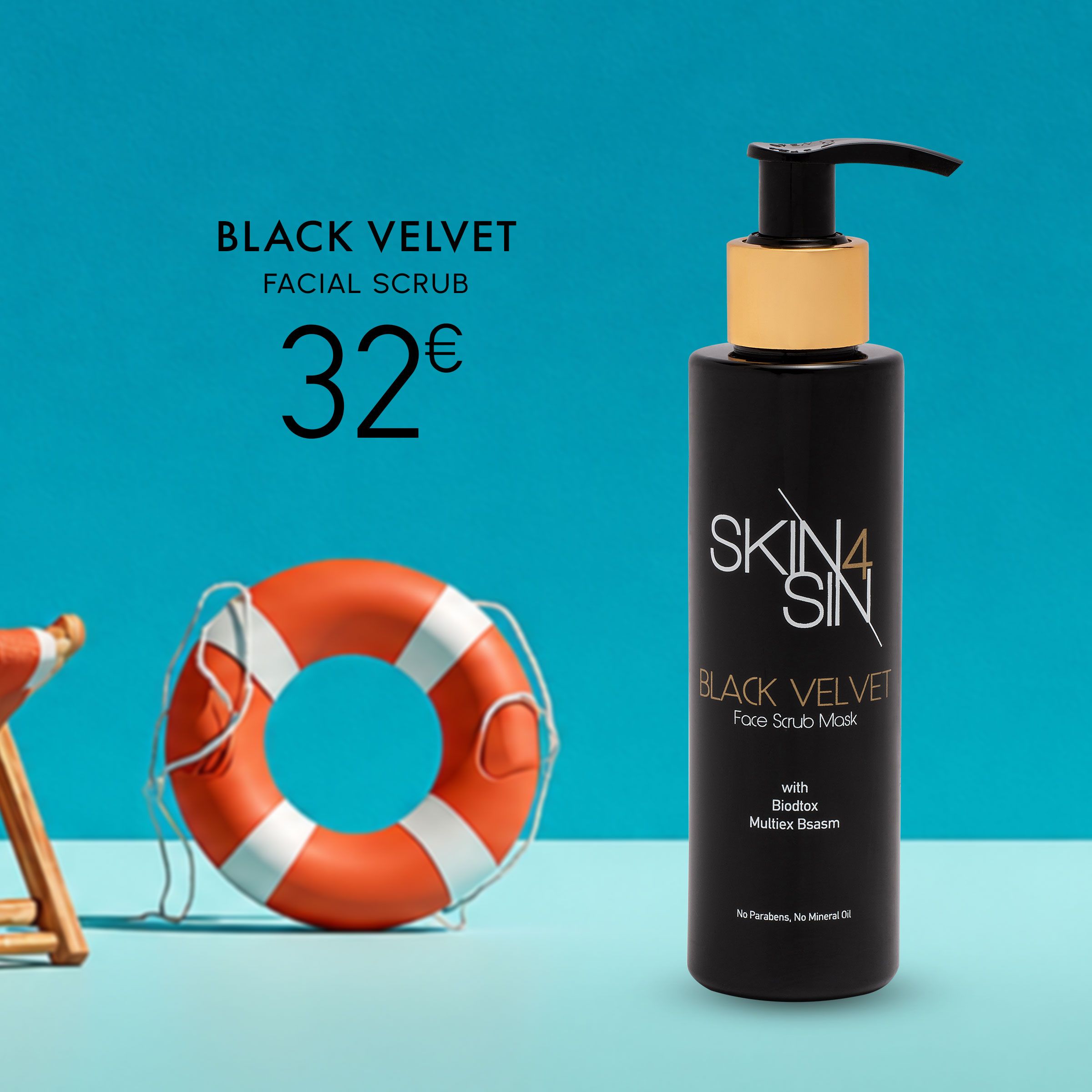 BLACK VELVET FACE SCRUB MASK