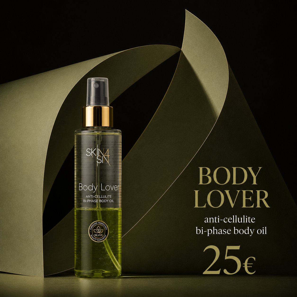 BODY LOVER ANTI CELLULITE BI PHASE BODY OIL