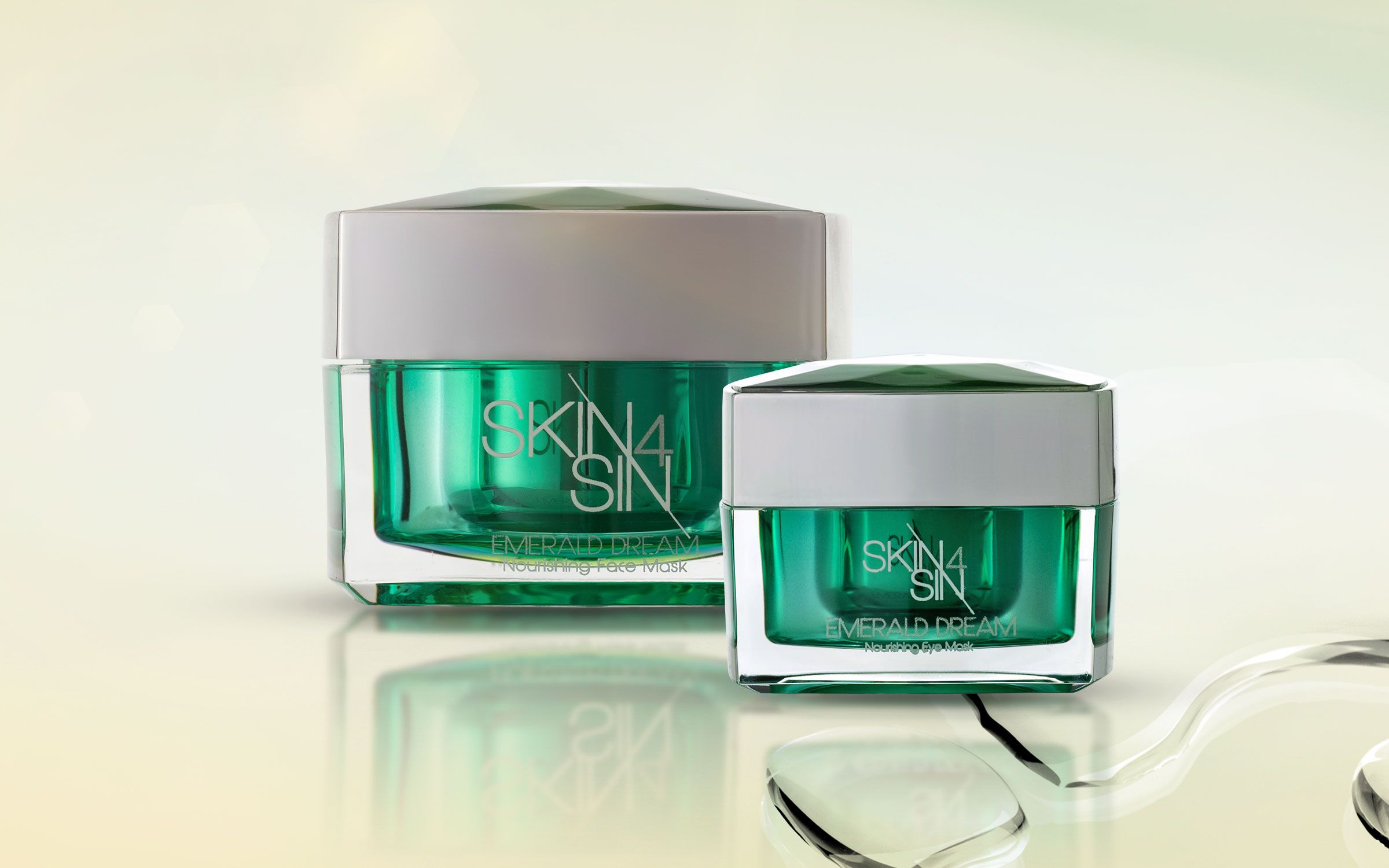 EMERALD DREAM FACE MASK & EMERALD DREAM EYE MASK SET
