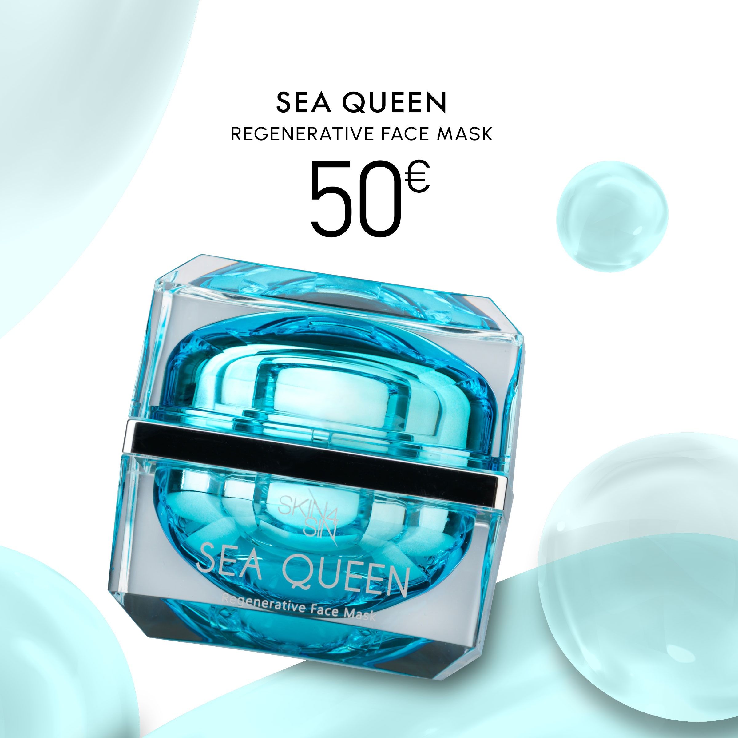 "SEA QUEEN" REGENERATIVE FACE MASK