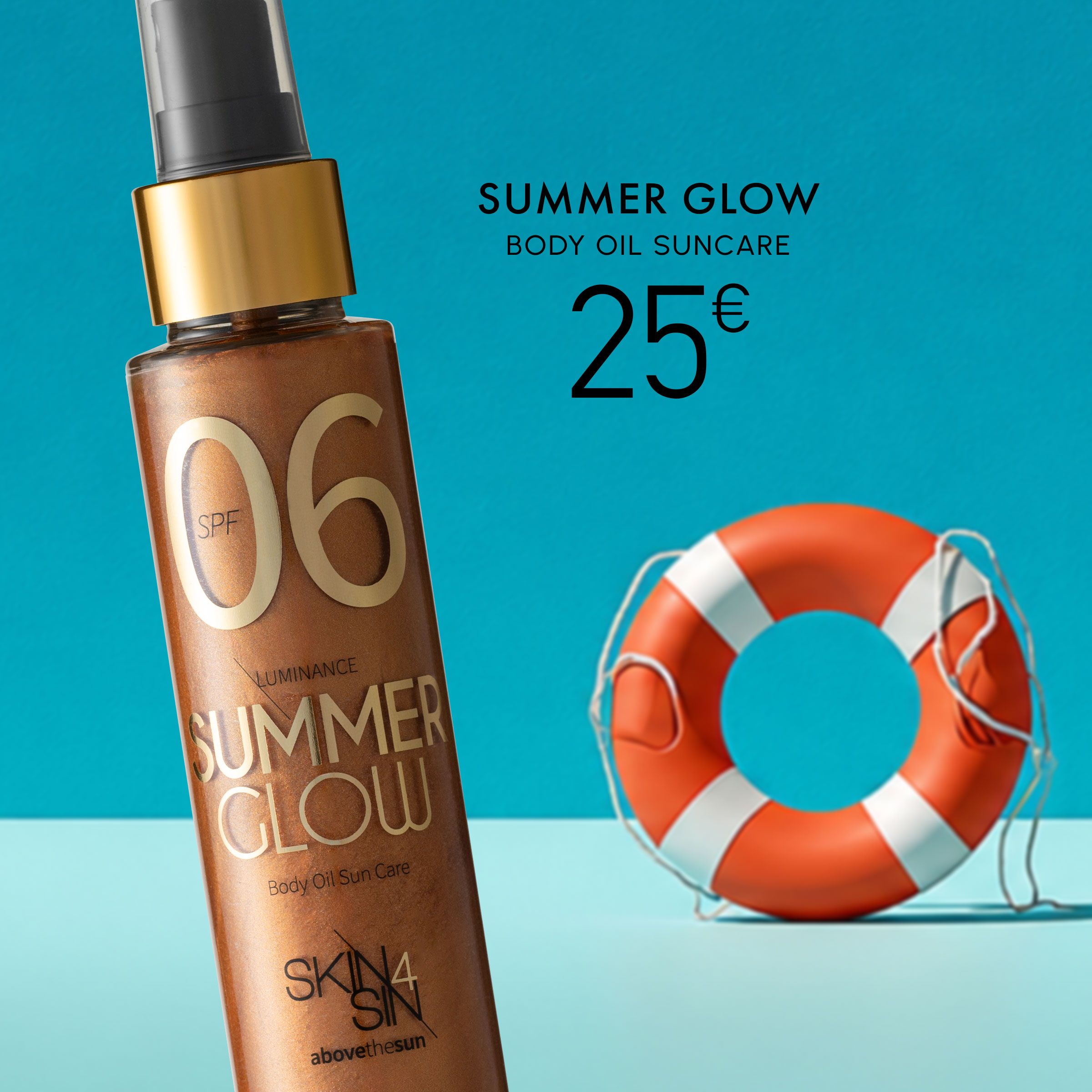 SUMMER GLOW, SUNSCREEN BODY OIL