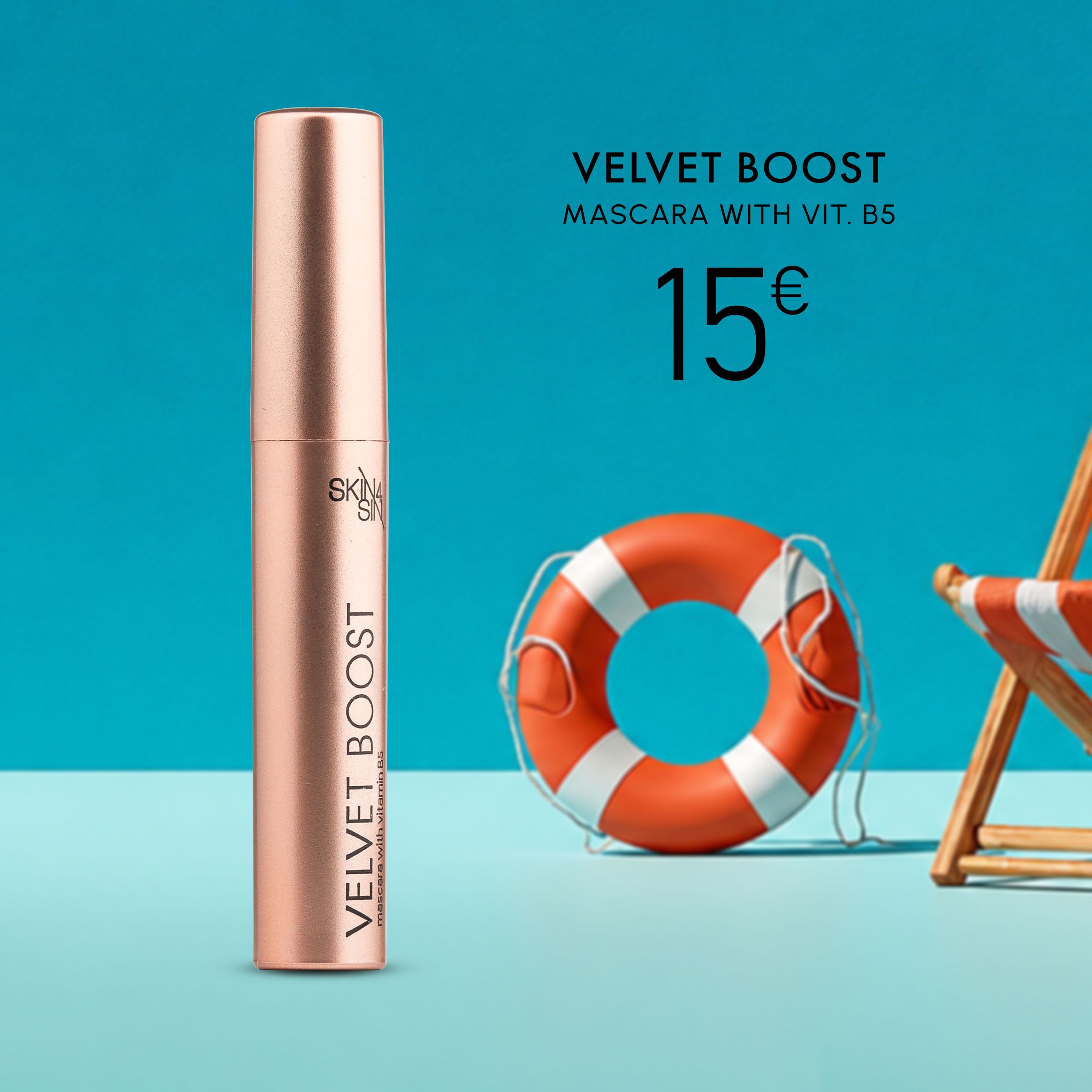 VELVET BOOST MASCARA WITH VIT. B5