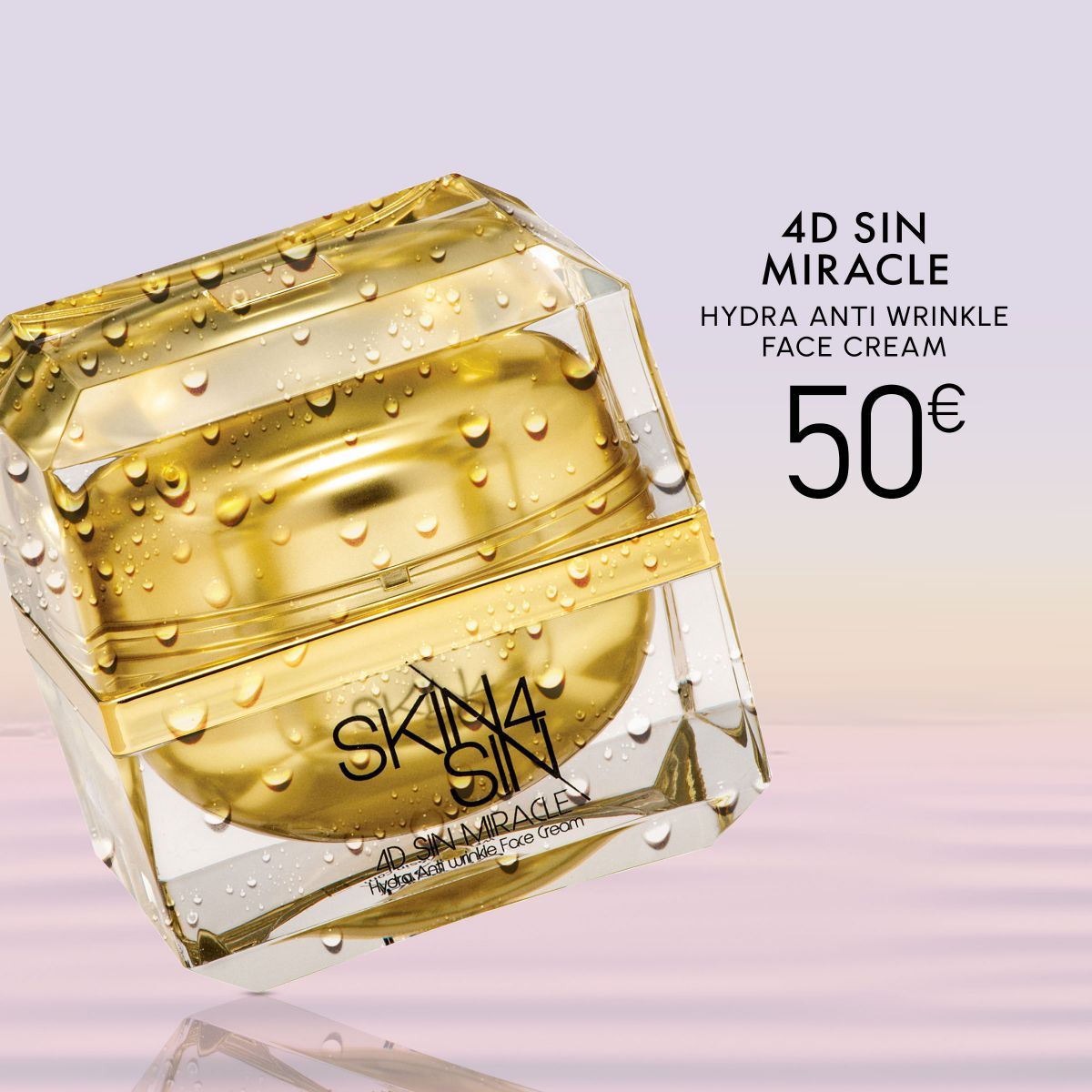 4D SIN MIRACLE HYDRA ANTI WRINKLE FACE CREAM