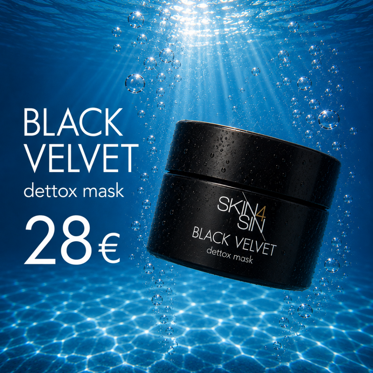 BLACK VELVET DETOX PURIFYING FACE MASK
