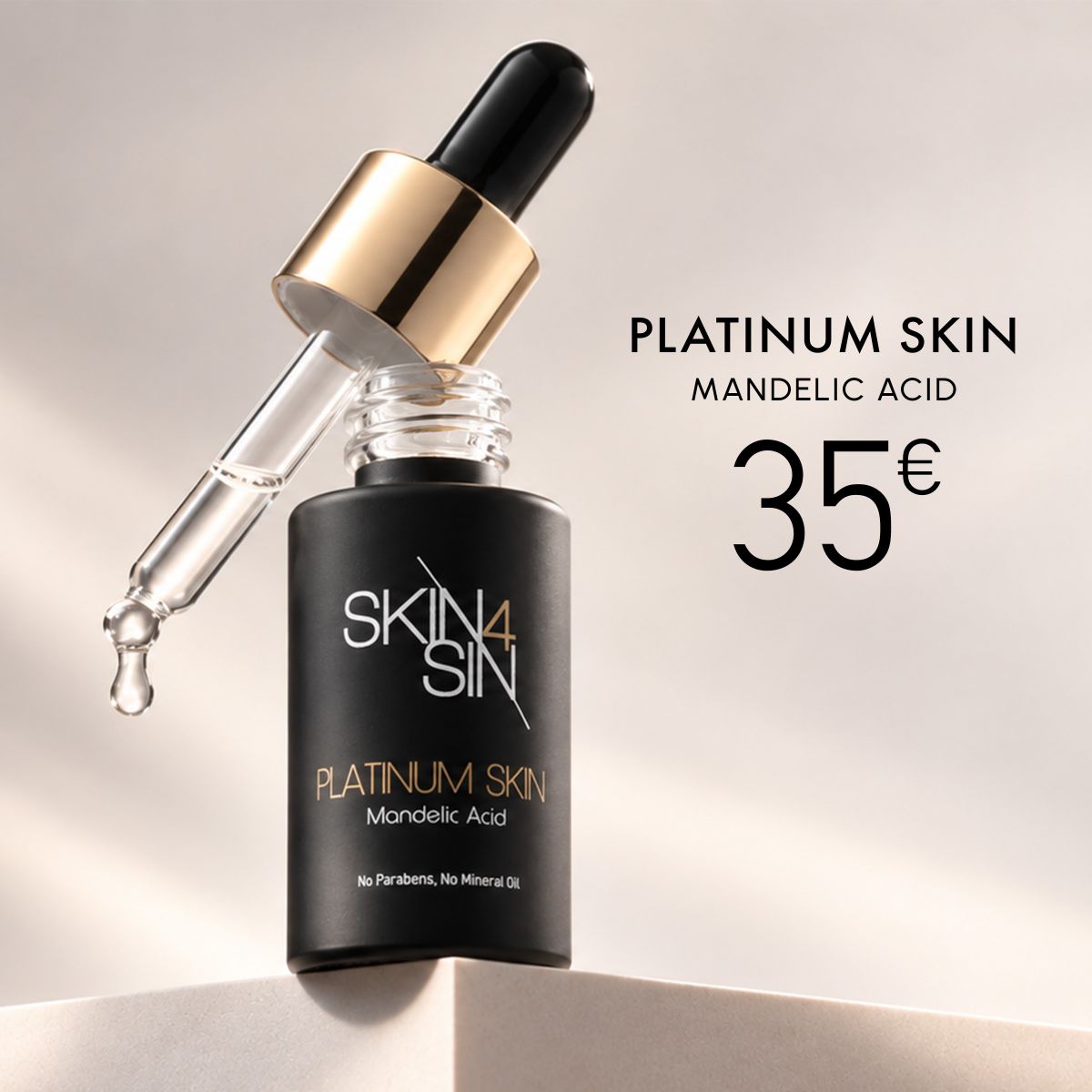 PLATINUM SKIN, MANDELIC ACID.
