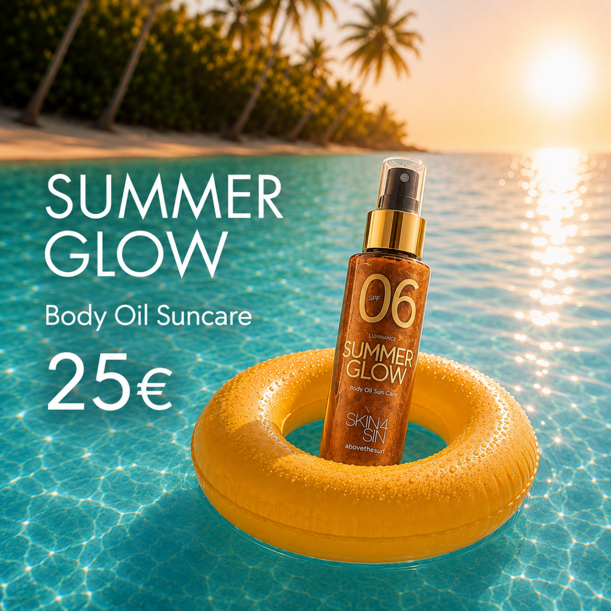 SUMMER GLOW, SUNSCREEN BODY OIL