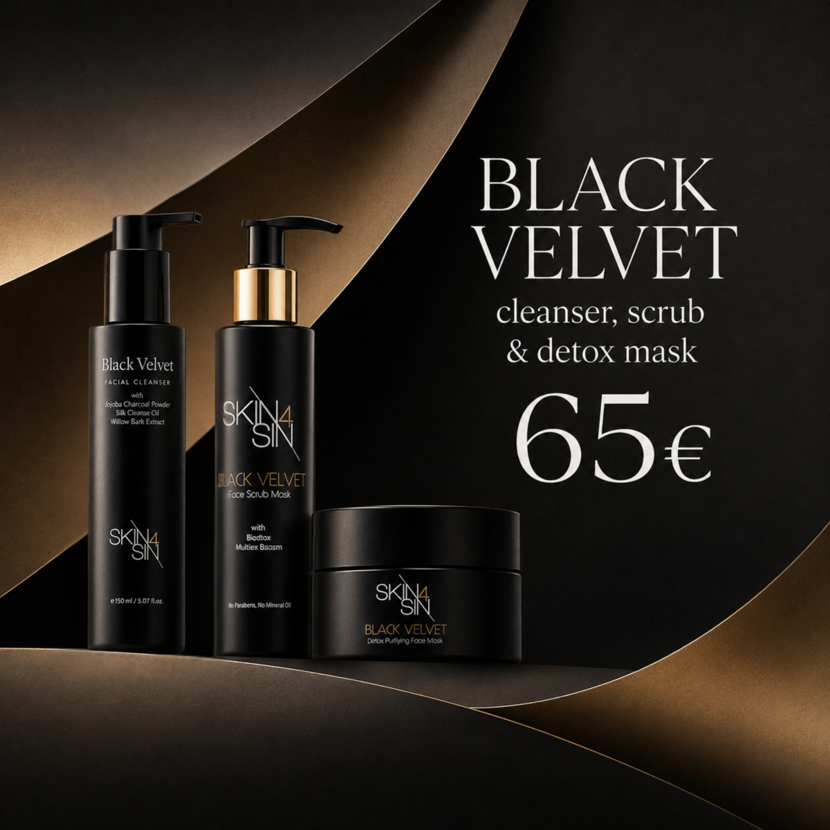 BLACK VELVET SET