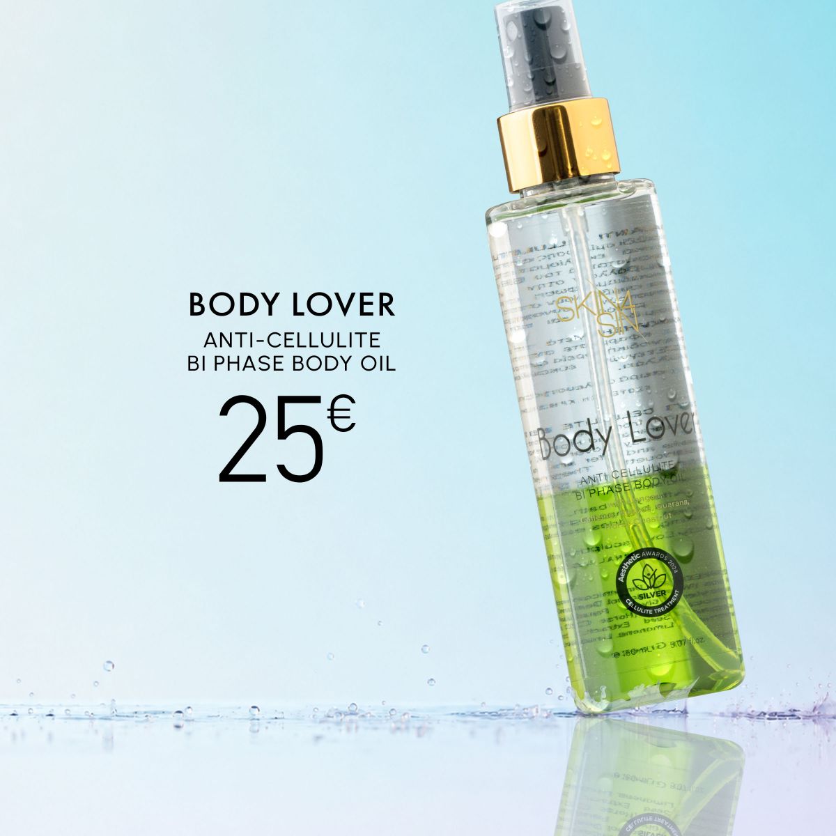 BODY LOVER ANTI CELLULITE BI PHASE BODY OIL