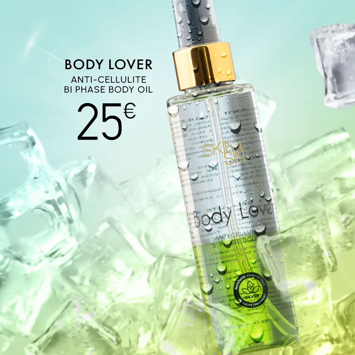 BODY LOVER ANTI CELLULITE BI PHASE BODY OIL