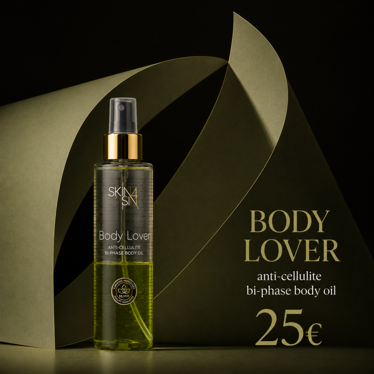 BODY LOVER ANTI CELLULITE BI PHASE BODY OIL