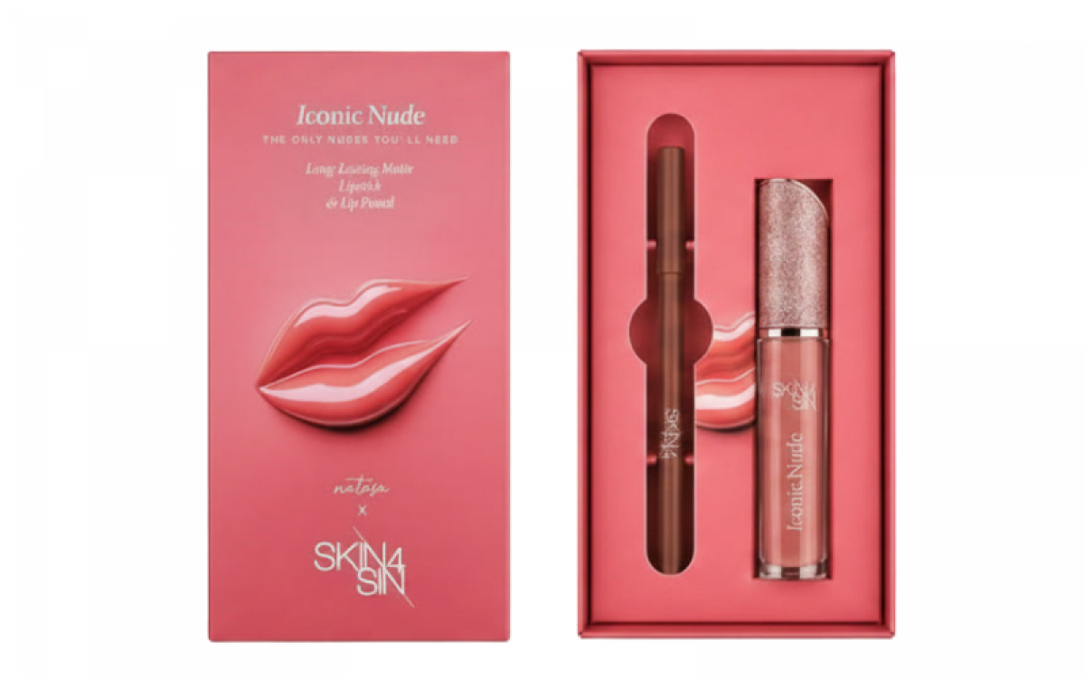 ICONIC NUDE, LIP SET